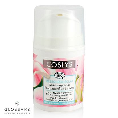 Дневной и ночной крем для нормальной и комбинированной кожи лица Coslys, магазин Glossary 