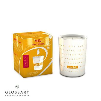 Свеча ароматическая «Высокогорный мед» Terre d’Oc магазин Glossary 