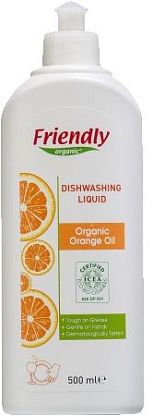 Органическое средство для мытья посуды (апельсиновое масло) магазин Glossary 