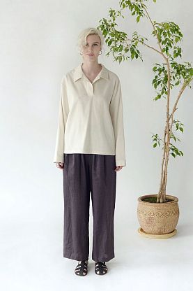 WAIST BAND BLOUSE, Le 17 Septembre магазин Glossary 