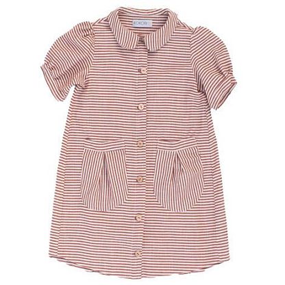 Cherry Dress Terracotta stripes, Kokori Kids магазин Glossary 