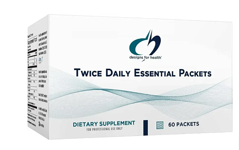 Twice Daily Essential Packets - Комплекс витаминов дважды в день Designs for Health магазин Glossary 
