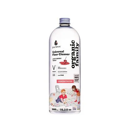 Натуральный очиститель для пола JUICY BERRY TWIST с ягодами Purenn,  магазин Glossary 