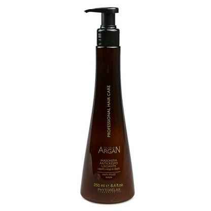 Аргановая маска со сглаживающим действием "ANTI-FRIZZ" Phytorelax магазин Glossary 