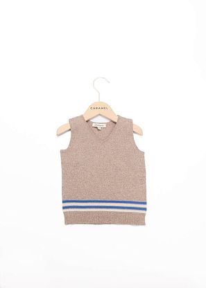 Трикотажный жилет Мокко Caramel, магазин Glossary 