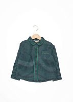 Рубашка в сине-зеленую клеточку Caramel, магазин Glossary 