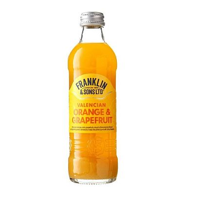 Напиток газированный Апельсин и Грейпфрут Franklin & Sons,  магазин Glossary 