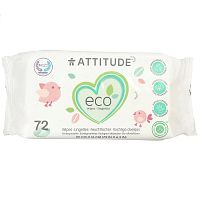 Салфетки влажные детские Attitude магазин Glossary 