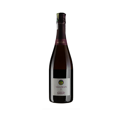 Шампанское Champagne Marguet Шаман 21 Розе Гран Крю / Shaman 21 Rose Grand Cru розовый брют-натюр 0.75л магазин Glossary 