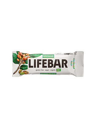Батончик Чиа-Фисташка органический Lifebar Superfoods Lifefood магазин Glossary 