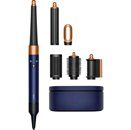 Стайлер Dyson Airwrap I.D. HS08 Straight/Wavy Prussian blue/Rich copper магазин Glossary 