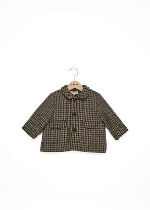 Пальто, жакет для младенцев, твид Caramel,  магазин Glossary 