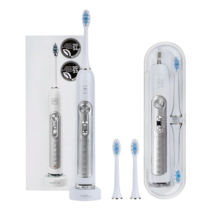 Ультразвуковая зубная щетка MEDICA+ PROBRUSH 9.0 white магазин Glossary 