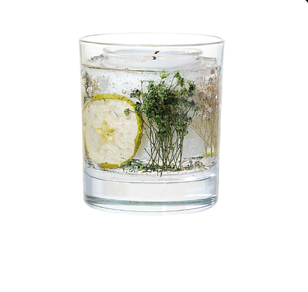 Свеча ароматизированная из ботанического воска Земля (тумблер) Elements, Stoneglow магазин Glossary 