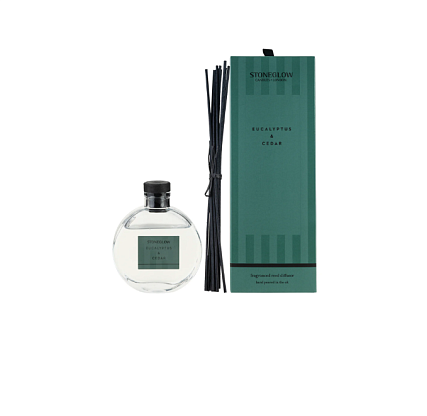 Аромадиффузор "Эвкалипт и кедр" Modern Classics, Stoneglow магазин Glossary 