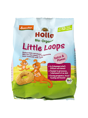 Печенье спельтовое детское с финиками органическое (с 10 месяцев) Holle магазин Glossary 