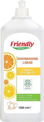 Органическое средство для мытья посуды (апельсиновое масло) магазин Glossary 