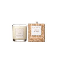 Свеча ароматизированная "Праздничные пожелания" (тумблер) Seasonal Collection, Stoneglow магазин Glossary 