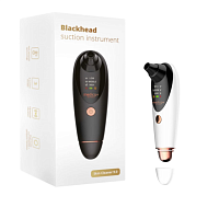 Вакуумный очиститель кожи и пор белый Medica+ SKINCLEANER 9.0 WT магазин Glossary 