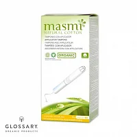 Органические тампоны Regular с аппликатором Masmi магазин Glossary 