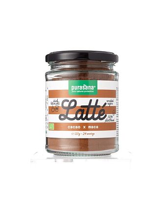 Смесь для приготовления Лате с Какао Мака органическая Purasana,  магазин Glossary 