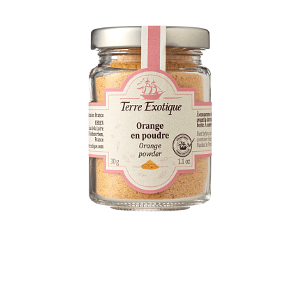 Пудра из апельсина органическая Terre Exotique,  магазин Glossary 