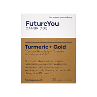 Диетическая добавка в капсулах "Куркума+Голд" FutureYou Cambridge,  магазин Glossary 