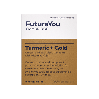 Диетическая добавка в капсулах "Куркума+Голд" FutureYou Cambridge,  магазин Glossary 