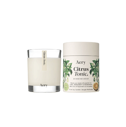 Свеча ароматическая "Цитрусовый тоник" Botanical Aery Living, магазин Glossary 