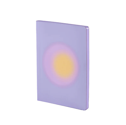 Блокнот лиловый Colour Clash L Light 176c, Nuuna магазин Glossary 