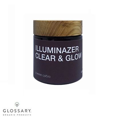 Иллюминайзер для тела "Розовое серебро" Clear & Glow Lac Santé / магазин Glossary 