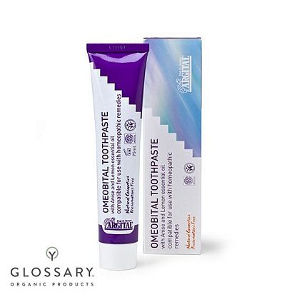 Зубная паста с анисом и лимоном Argital магазин Glossary 