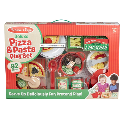 Игровой МЕГА-набор "Паста/Пицца" Melissa&Doug магазин Glossary 