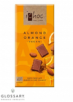 Шоколад рисовый миндаль-апельсин органический магазин Glossary 