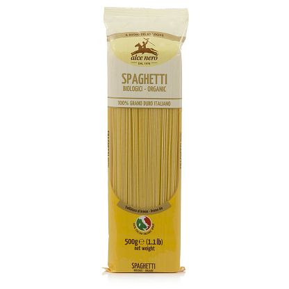 Спагетти из твердых сортов пшеницы Alce Nero,  магазин Glossary 