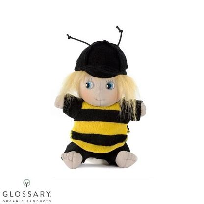 Флисовая кукла "Пчелка" Rubens Barn, магазин Glossary 