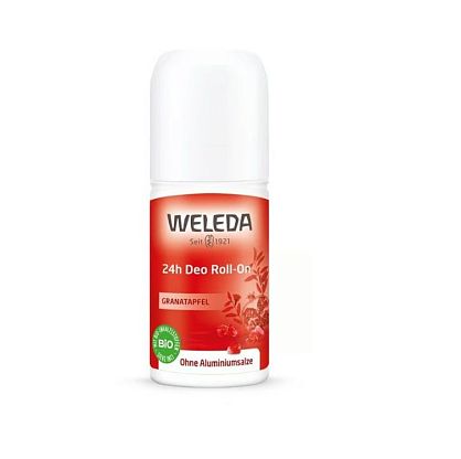 Дезодорант Гранат Roll-On 24 часа Weleda магазин Glossary 