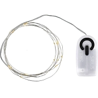 Гирлянда серебряная на 20 LED лампочек, Sirius магазин Glossary 