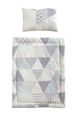 Кукольная постель Doll bedset grey, Kids Concept магазин Glossary 