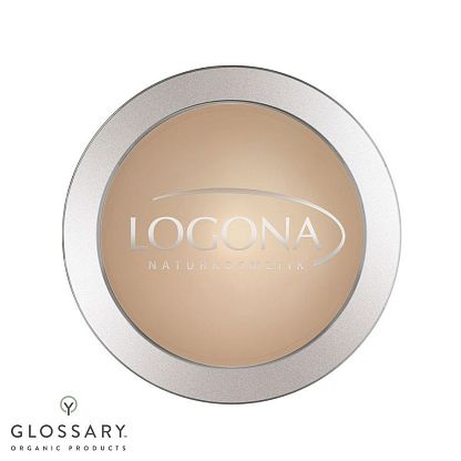 БИО-пудра компактная №02 Бежевая Logona магазин Glossary 