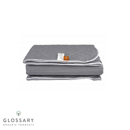 Конопляное одеяло Stripe DevoHome / магазин Glossary 