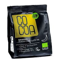 Бананы в сыром шоколаде органические Raw Cocoa, магазин Glossary 