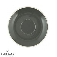 Блюдце серое Acme,  магазин Glossary 