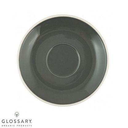 Блюдце серое Acme,  магазин Glossary 