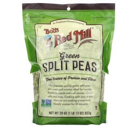 Горошек зеленый колотый Bob's Red Mill,  магазин Glossary 