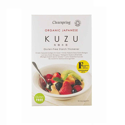 Крахмал из корня Кузу органический без глютена Clearspring,  магазин Glossary 