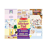 Набор многоразовых наклейок "Мой дом" Melissa&Doug магазин Glossary 