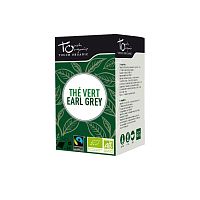 Чай зелений Ерл Грей з ароматом бергамоту неферментований в пакетиках органічний  Touch Organic, магазин Glossary 