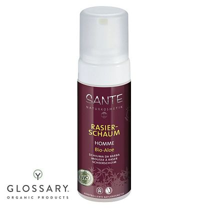 БИО-пена для бритья для чувствительной кожи для мужчин Алоэ Sante магазин Glossary 