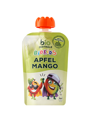 Пюре фруктовое Яблоко-Манго органическое Bio Zentrale,  магазин Glossary 